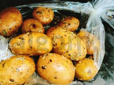 Kvapni jauna bulvė su česnaku Žingsnis 6