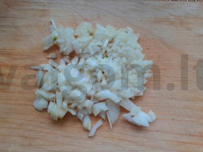 Koldūnai su rudais ryžiais pietums Žingsnis 2