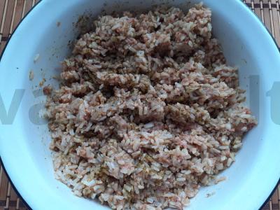 Koldūnai su rudais ryžiais pietums Žingsnis 4