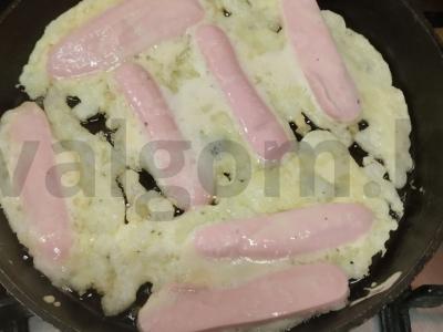 Dešrelės krakmolo tešloje Žingsnis 5