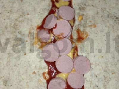 Šašlykas su dešrelėmis Žingsnis 2