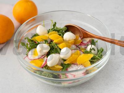 Salotos su apelsinu ir rukola Žingsnis 5
