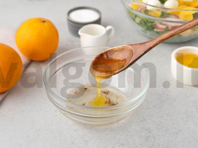 Salotos su apelsinu ir rukola Žingsnis 6