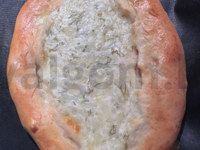 Skani bandelė su varškės-sūrio 
įdaru ir žolelėmis Žingsnis 7