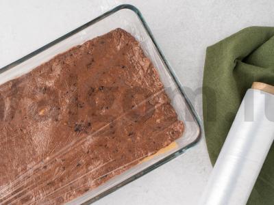 Dattelinių ir slyvų brownies Žingsnis 5