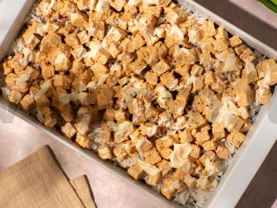 Keptas sushi salotas Žingsnis 5