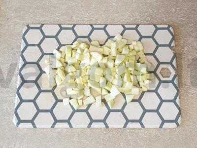 Ryžių mišinys su troškintu mėsa ir cukinija Žingsnis 2