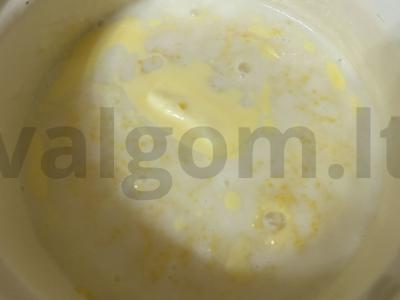 Kukurūzų ir aguonų košė su pienu Žingsnis 3