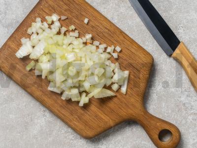 Bulvės su kiauliena puoduose Žingsnis 5