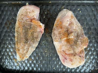 Patingėlis Cezaris su vištiena Žingsnis 2