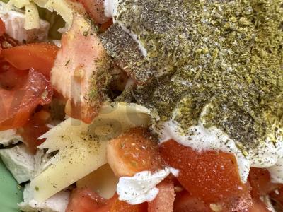 Patingėlis Cezaris su vištiena Žingsnis 6