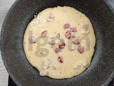 Sūrio paplotėlis su vyšniniais pomidorais Žingsnis 5