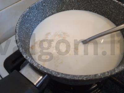 Ryžių-pšenių košė su pienu Žingsnis 4