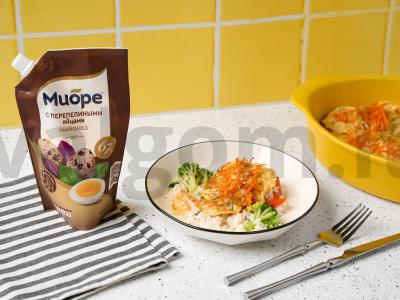 Keptas menkė česnakinėje majonezo padaže pagrindine nuotrauka