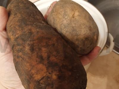 Salotas „Nauja silkė po kailiu“ Žingsnis 1