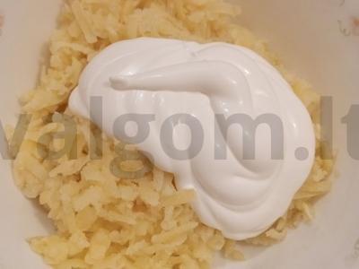 Salotas „Nauja silkė po kailiu“ Žingsnis 6