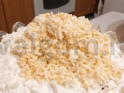 Salotas „Nauja silkė po kailiu“ Žingsnis 12