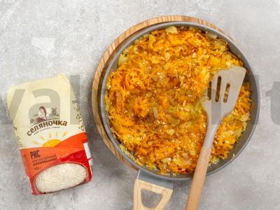 Kepti pipirai su daržovėmis ir ryžiais Žingsnis 2