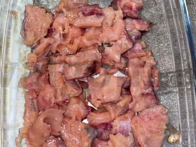 Sūdyta raudona žuvis pagrindine nuotrauka