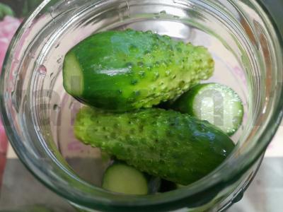 Sūdyti agurkai žiemai Žingsnis 6