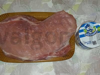 Kiaulienos ritinėliai su termostatu jogurtu ir jalapeño Žingsnis 1