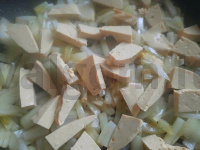 Grikių košė su tofu ir mung pupelėmis Žingsnis 1