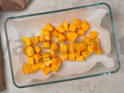 Skani perlų košė su moliūgu ir žaliaisiais žirneliais Žingsnis 2