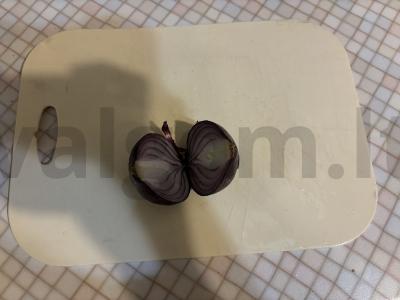 Daržovių salotas „Rudeniškai“ Žingsnis 5