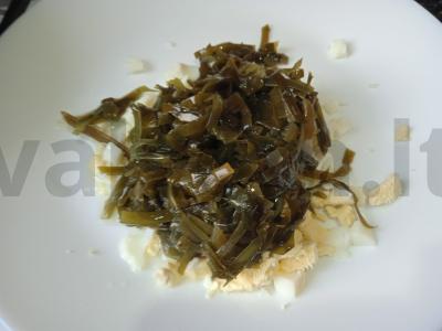 Jūros dumblių ir vištienos salotos Žingsnis 2