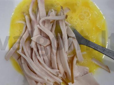 Kiaušinienė „Draugystė“ su karbonaidu Žingsnis 3