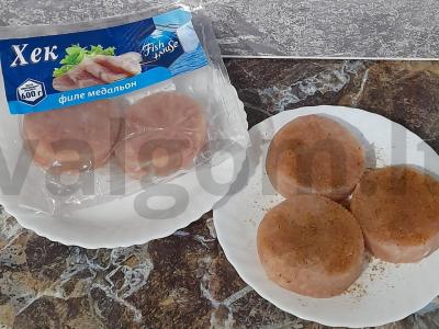 Kepti menkės medalionai su bulvėmis Žingsnis 2