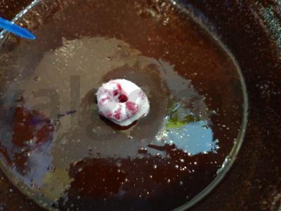 Saldainiai „Avietė jogurte“ Žingsnis 5