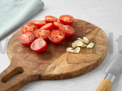 Burrata su keptais pomidorais Žingsnis 2