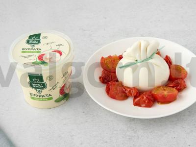 Burrata su keptais pomidorais Žingsnis 5