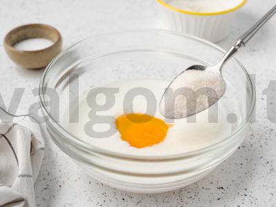 Mėlynių blynai Žingsnis 1