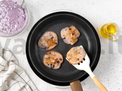 Mėlynių blynai Žingsnis 4