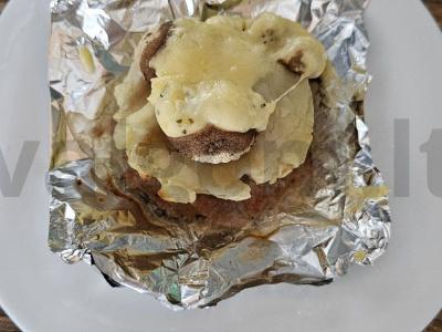 Mėsos faršo kotletas su pipirais Žingsnis 8