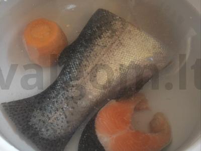 „Jūrinis sriuba“ su žuvimi ir daržovėmis Žingsnis 2