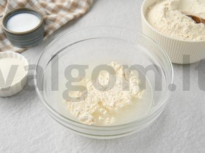 Vegetariški įdaryti blynai Žingsnis 2