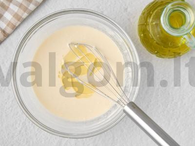 Vegetariški įdaryti blynai Žingsnis 3