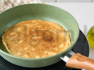 Vegetariški įdaryti blynai Žingsnis 7