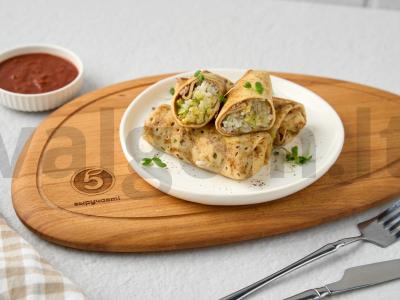 Vegetariški įdaryti blynai pagrindine nuotrauka