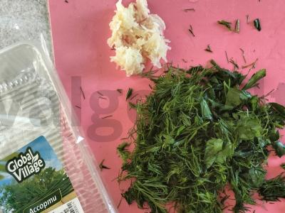 Aštrūs žalieji pomidorai greitam paruošimui Žingsnis 4