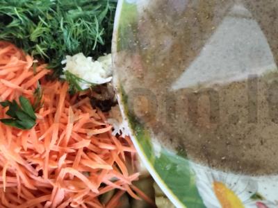 Aštrūs žalieji pomidorai greitam paruošimui Žingsnis 9