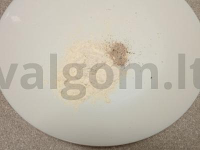 Kepti cukinijos su acto padažu Žingsnis 2