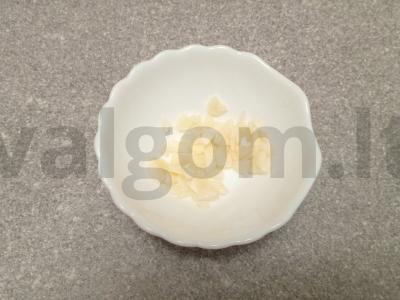 Kepti cukinijos su acto padažu Žingsnis 8