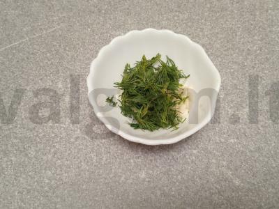 Kepti cukinijos su acto padažu Žingsnis 9