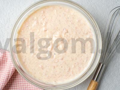 Sluoksniuotas tortas-salotas su vištiena Žingsnis 2