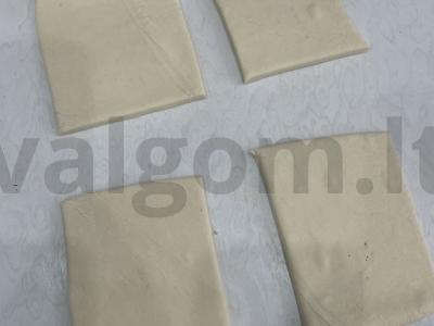 Sluoksniuotos bandelės su obuoliais ir sūriu Žingsnis 1