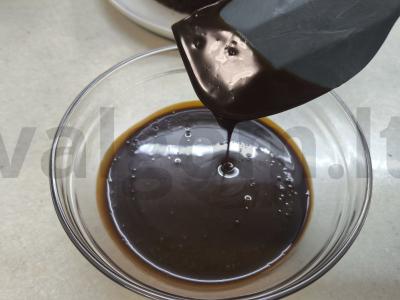 Šokoladinis glajus tortui Žingsnis 4
